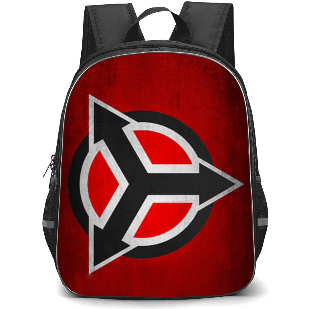Killzone Backpack School Bag StudentPack - Killzone Game Logo On Red Grunge Background