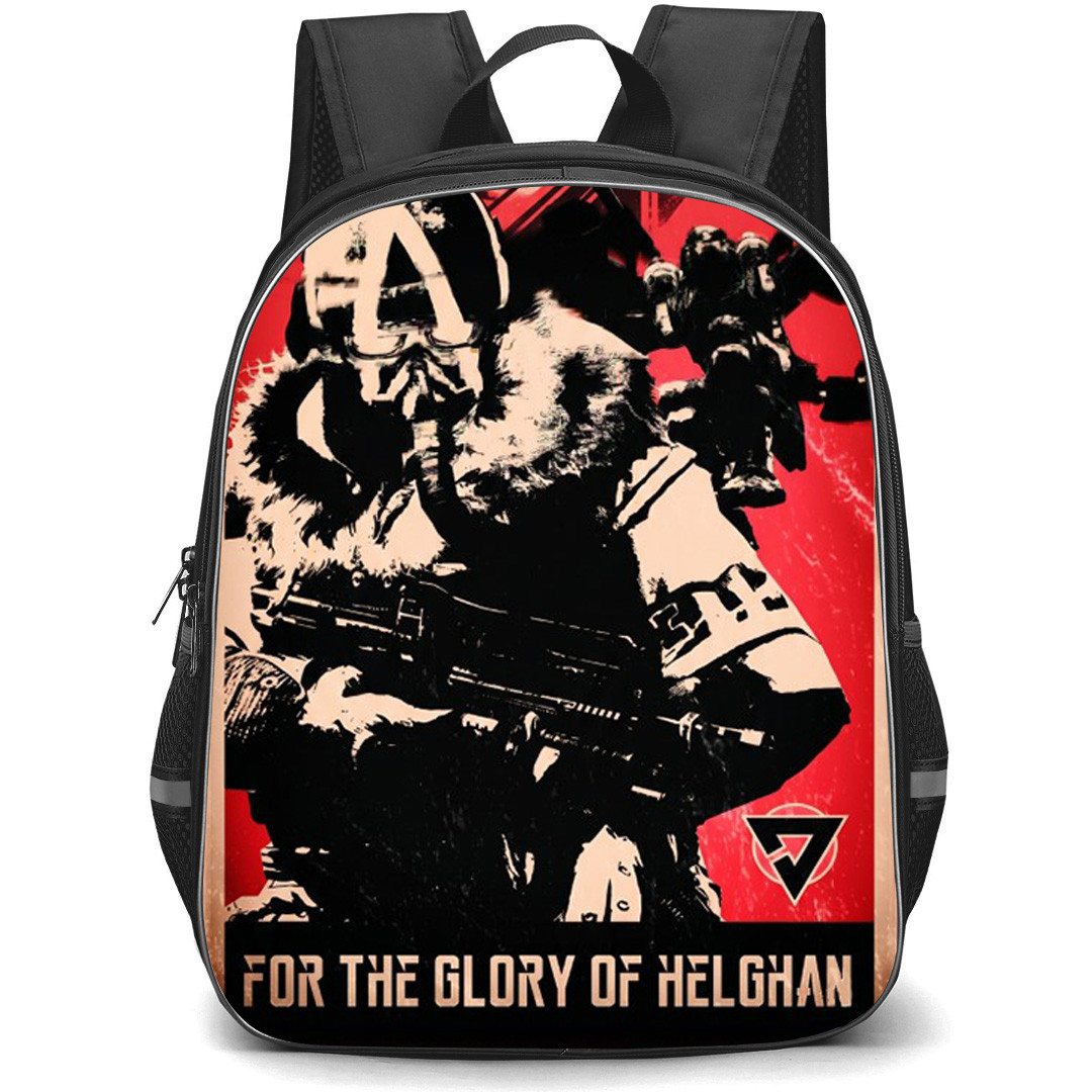 Killzone Backpack School Bag StudentPack - Killzone Glory Of Helgan Retro Poster