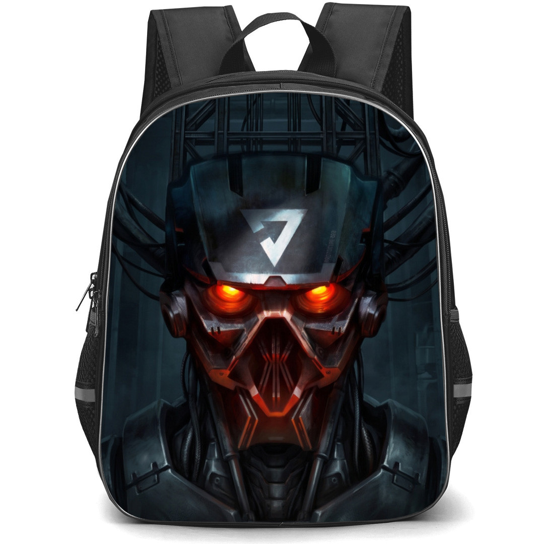 Killzone Backpack School Bag StudentPack - Killzone Head Robot Fierce Poster