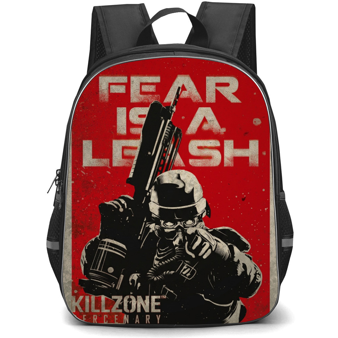 Killzone Backpack School Bag StudentPack - Killzone Mercenary Fear Is A Leash Poster