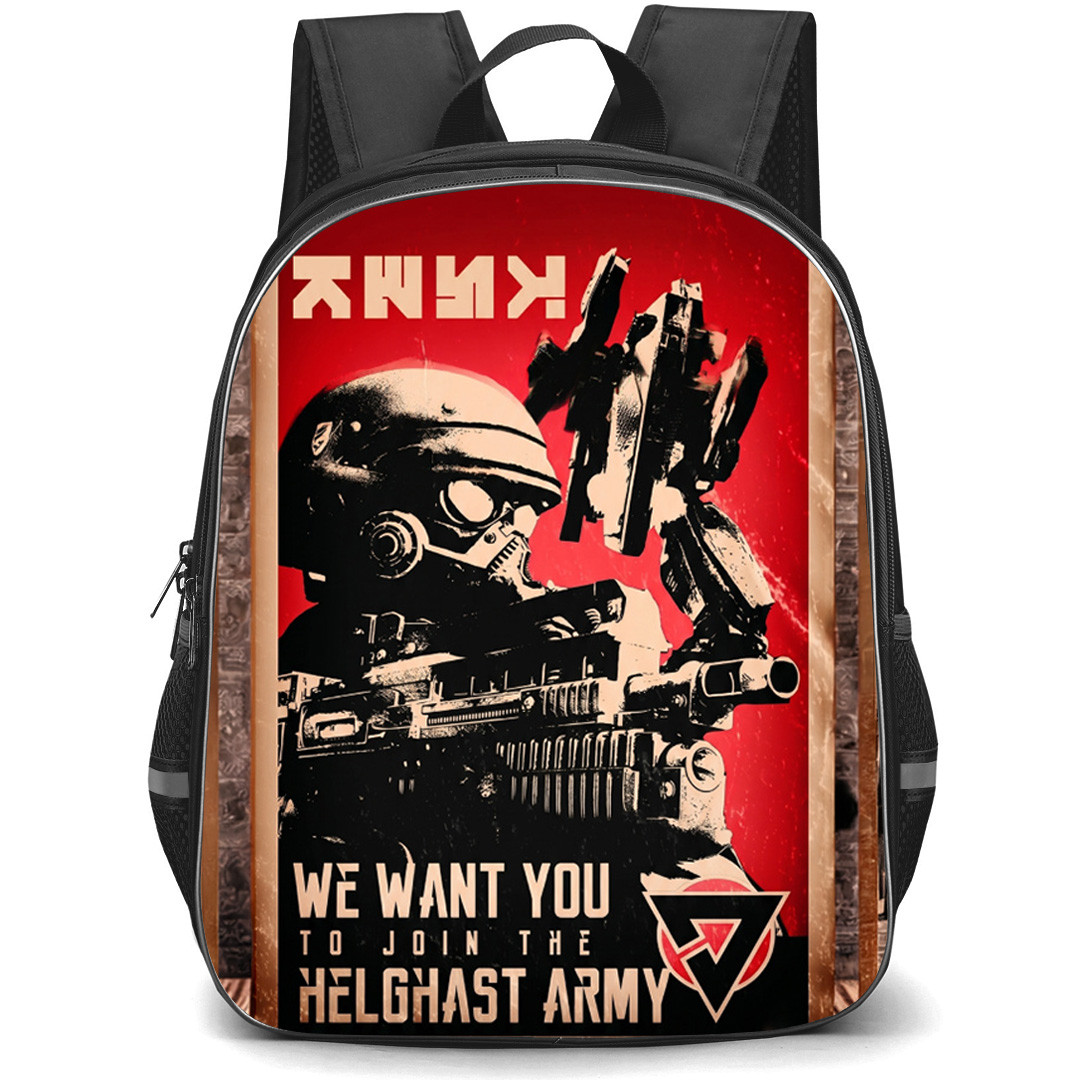 Killzone Backpack School Bag StudentPack - Killzone The Helghast Army Poster