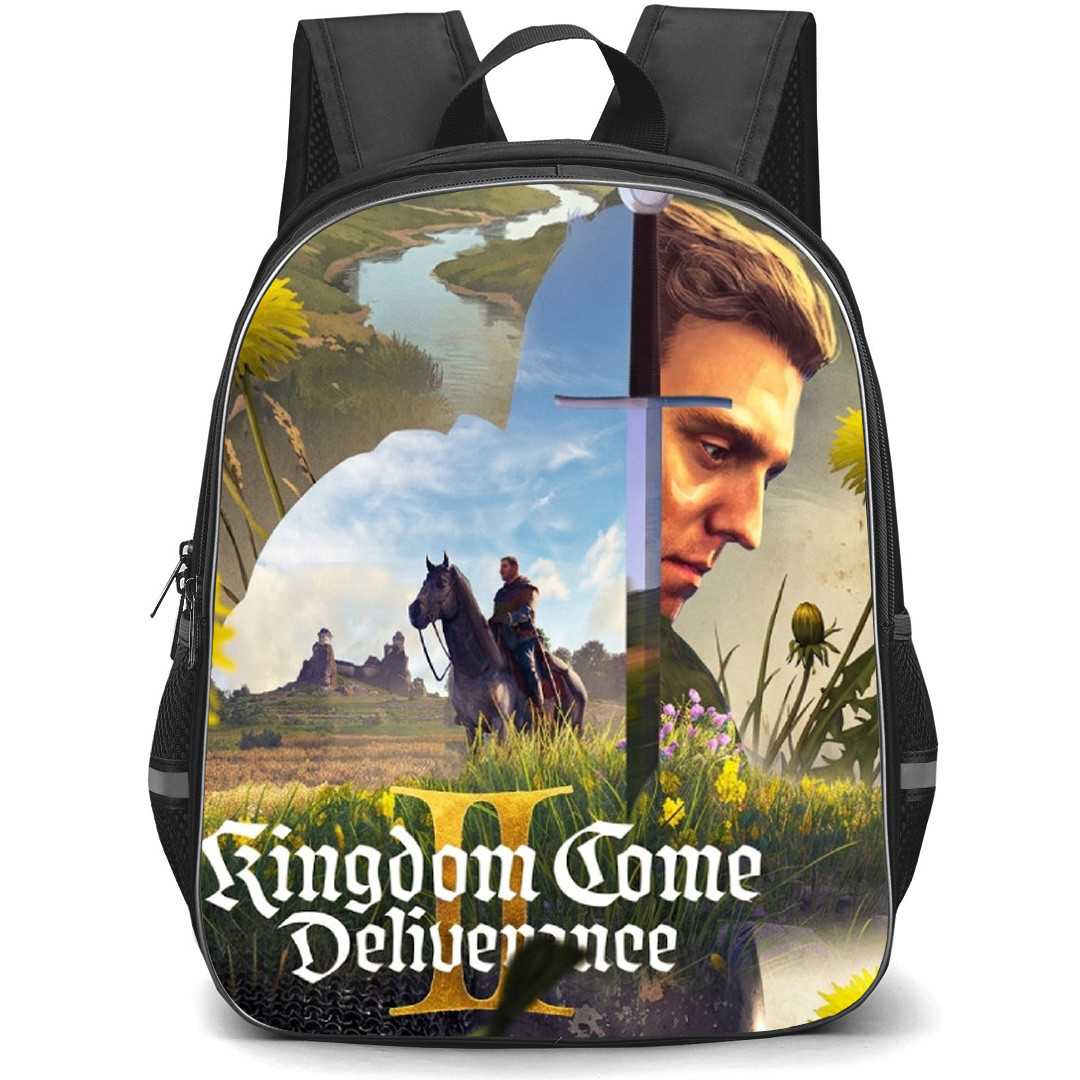 Kingdom Come Deliverance Backpack School Bag StudentPack - Kingdom Come Deliverance 2 Game Overlay Poster