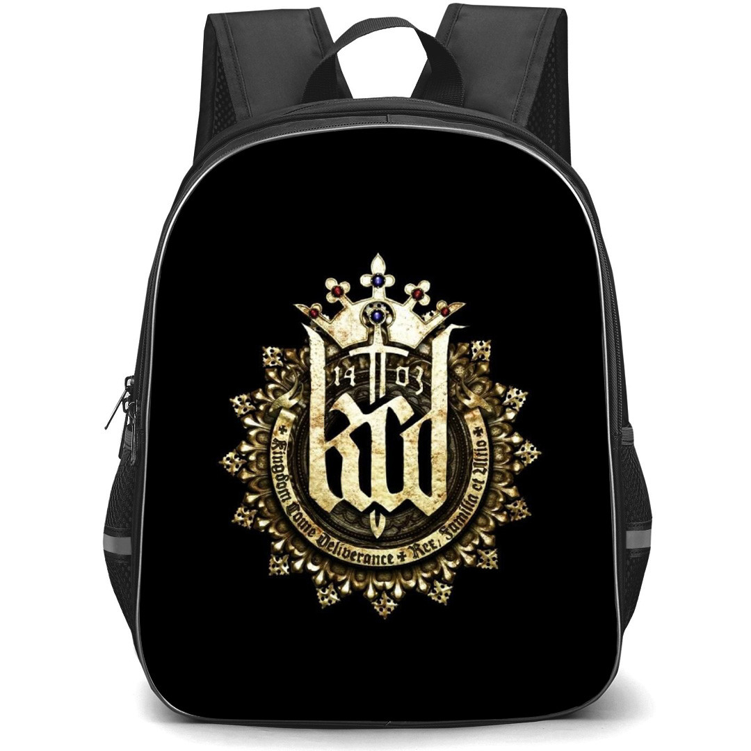 Kingdom Come Deliverance Backpack School Bag StudentPack - Kingdom Come Deliverance Game Logo Poster