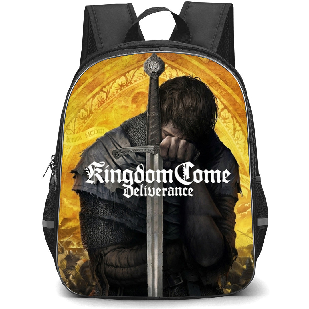 Kingdom Come Deliverance Backpack School Bag StudentPack - Kingdom Come Deliverance Tired Game Cover Art