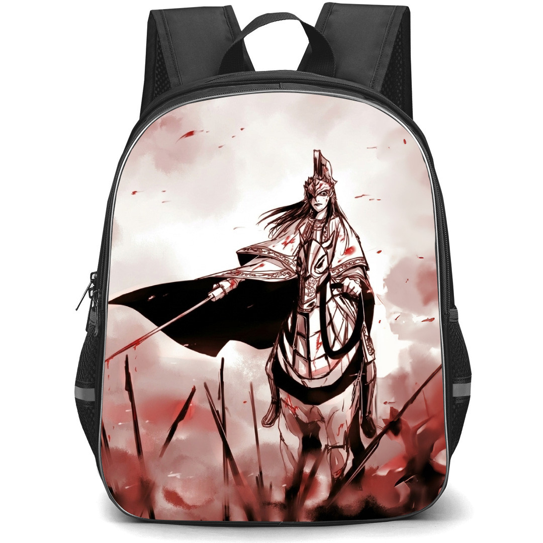 Kingdom Kyou Kai Backpack School Bag StudentPack - Kyou Kai Riding Horse Fierce Poster