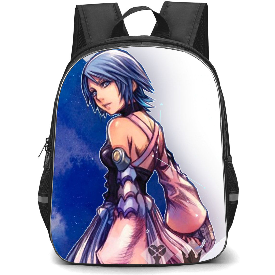 Kingdom Hearts Aqua Backpack StudentPack - Aqua Looking Back Pencil Color Art
