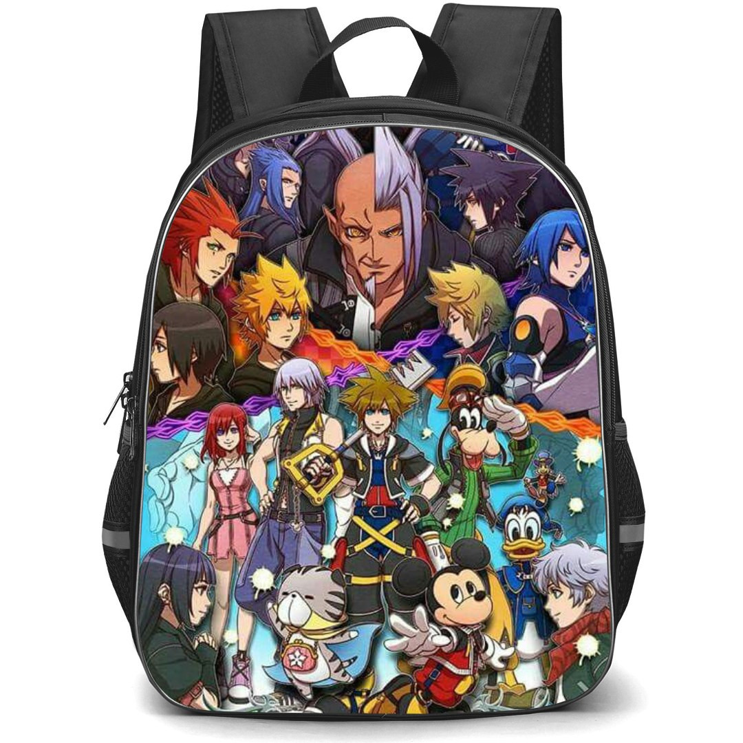 Kingdom Hearts Backpack StudentPack - Characters Collage 15th Anniversary Poster