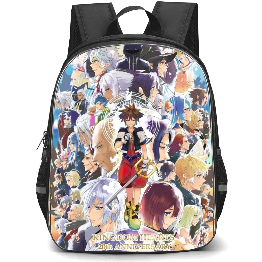 Kingdom Hearts Backpack StudentPack - Characters Collage 20th Anniversary Poster