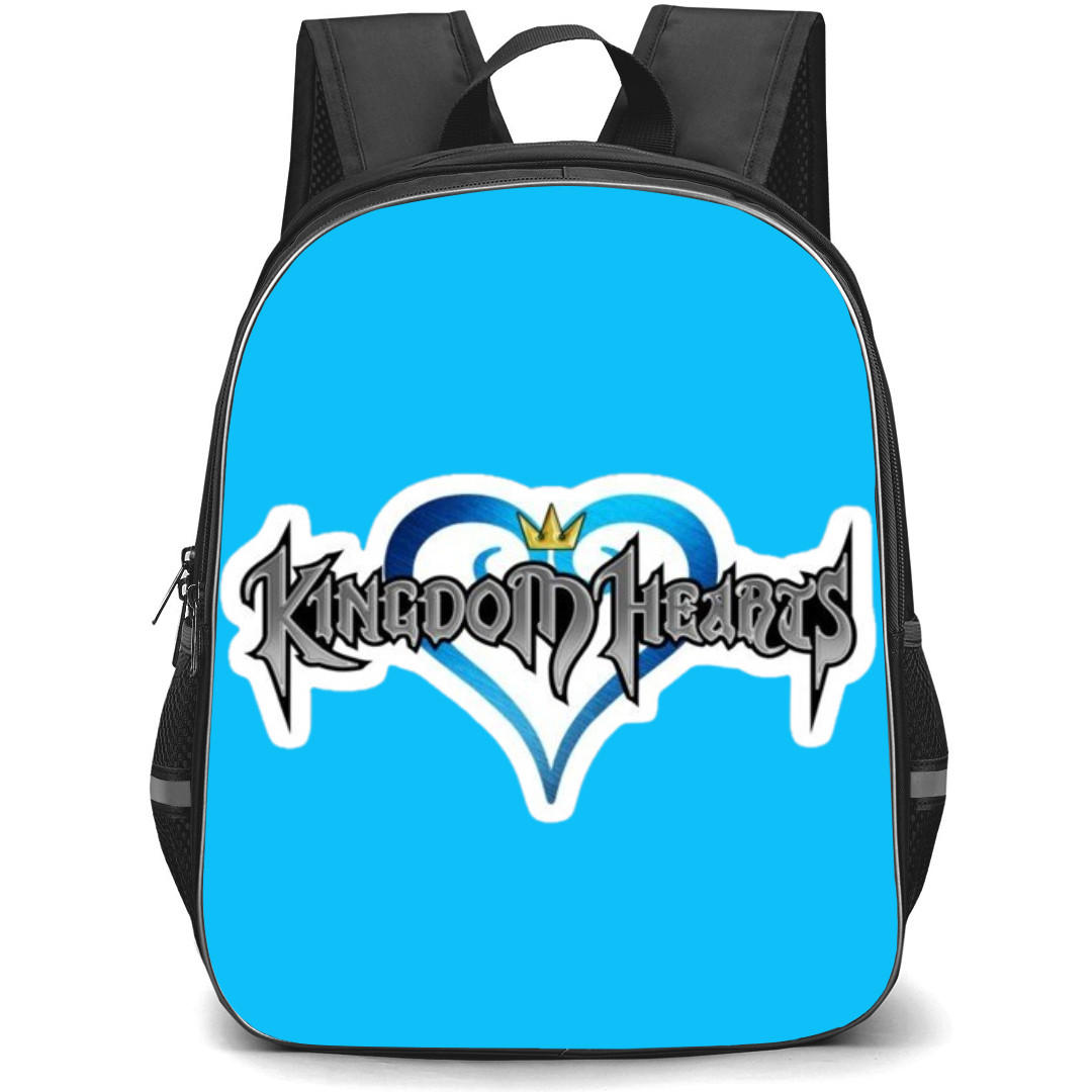 Kingdom Hearts Backpack StudentPack - Logo Blue Heart