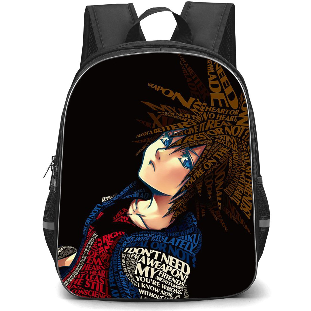Kingdom Hearts Sora Backpack StudentPack - Sora Quotes Word Art