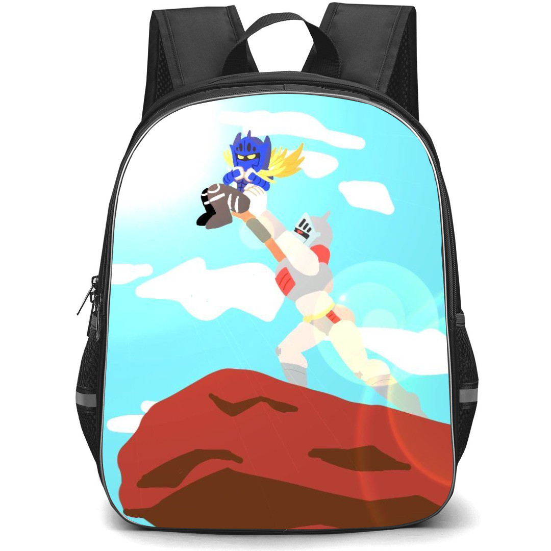 Kinikuman Backpack StudentPack - Kinikuman Robin Dynasty Cartoon Art Poster