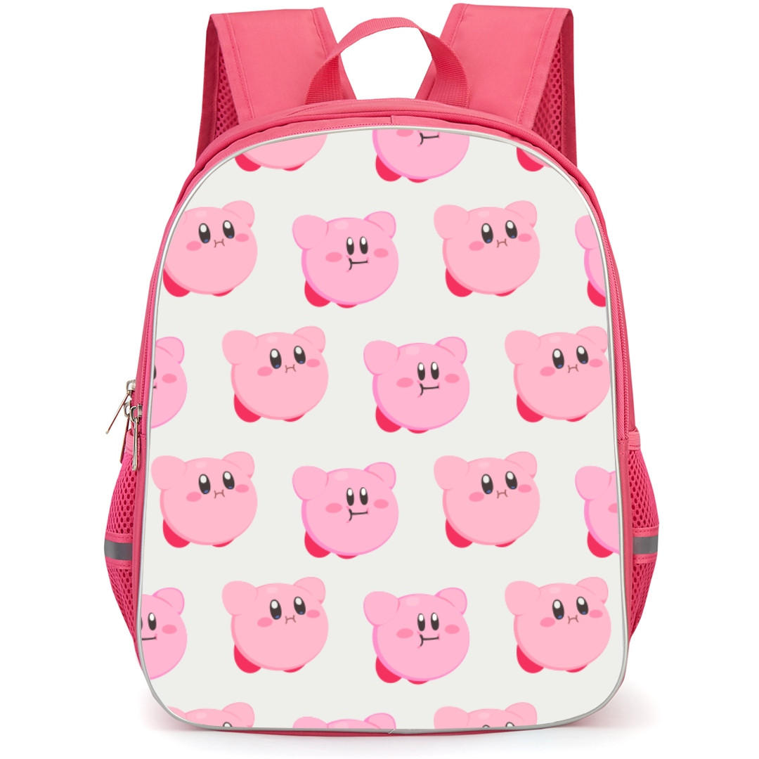 Kirby Backpack StudentPack - Kirby Floating Pattern Art