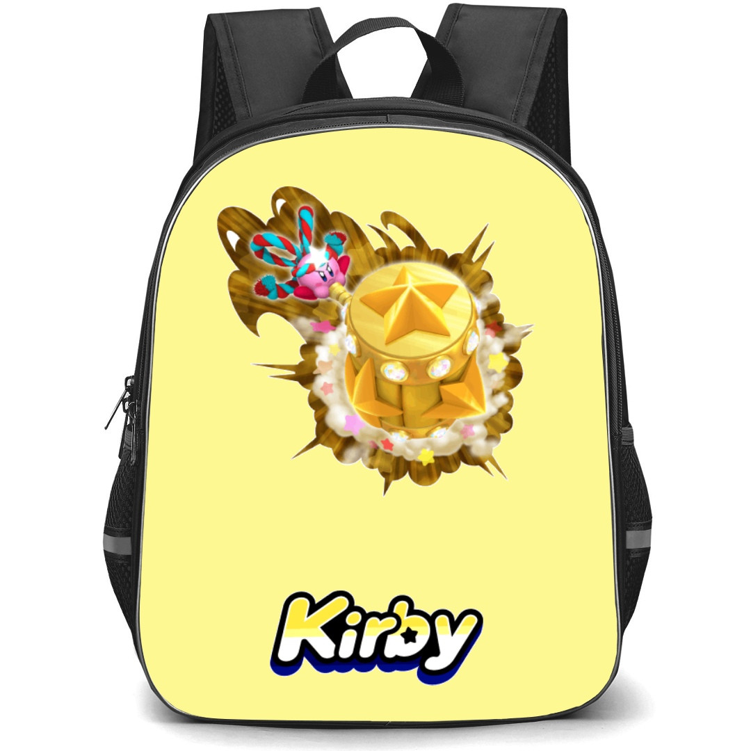 Kirby Backpack StudentPack - Grand Hammer Kirby Sticker