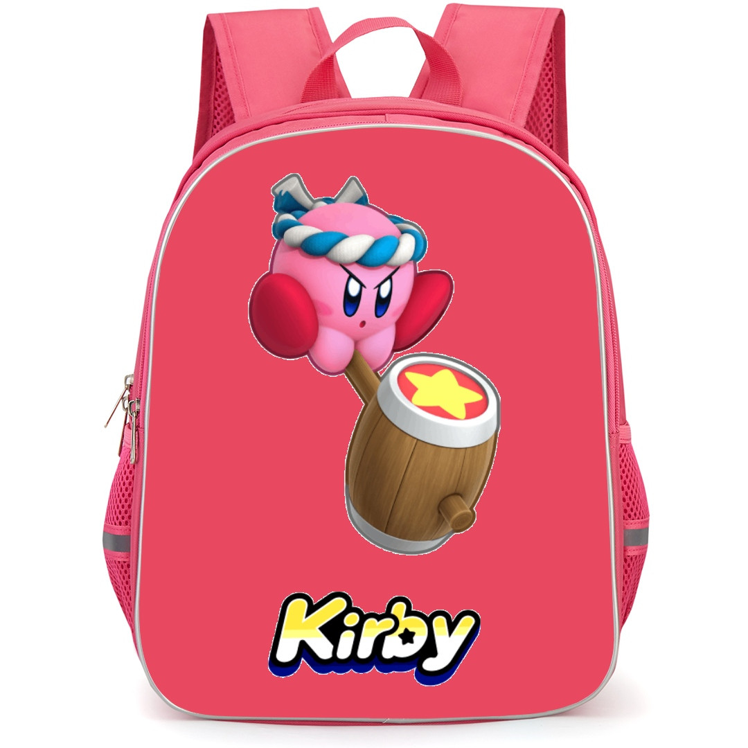 Kirby Backpack StudentPack - Hammer Kirby Sticker