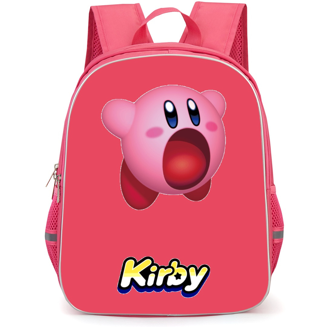Kirby Backpack StudentPack - Kirby Inhaling Sticker