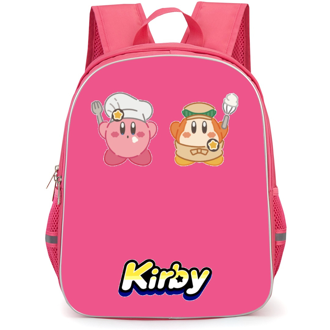 Kirby Backpack StudentPack - Kirby Waddle Dee Cafe Sticker