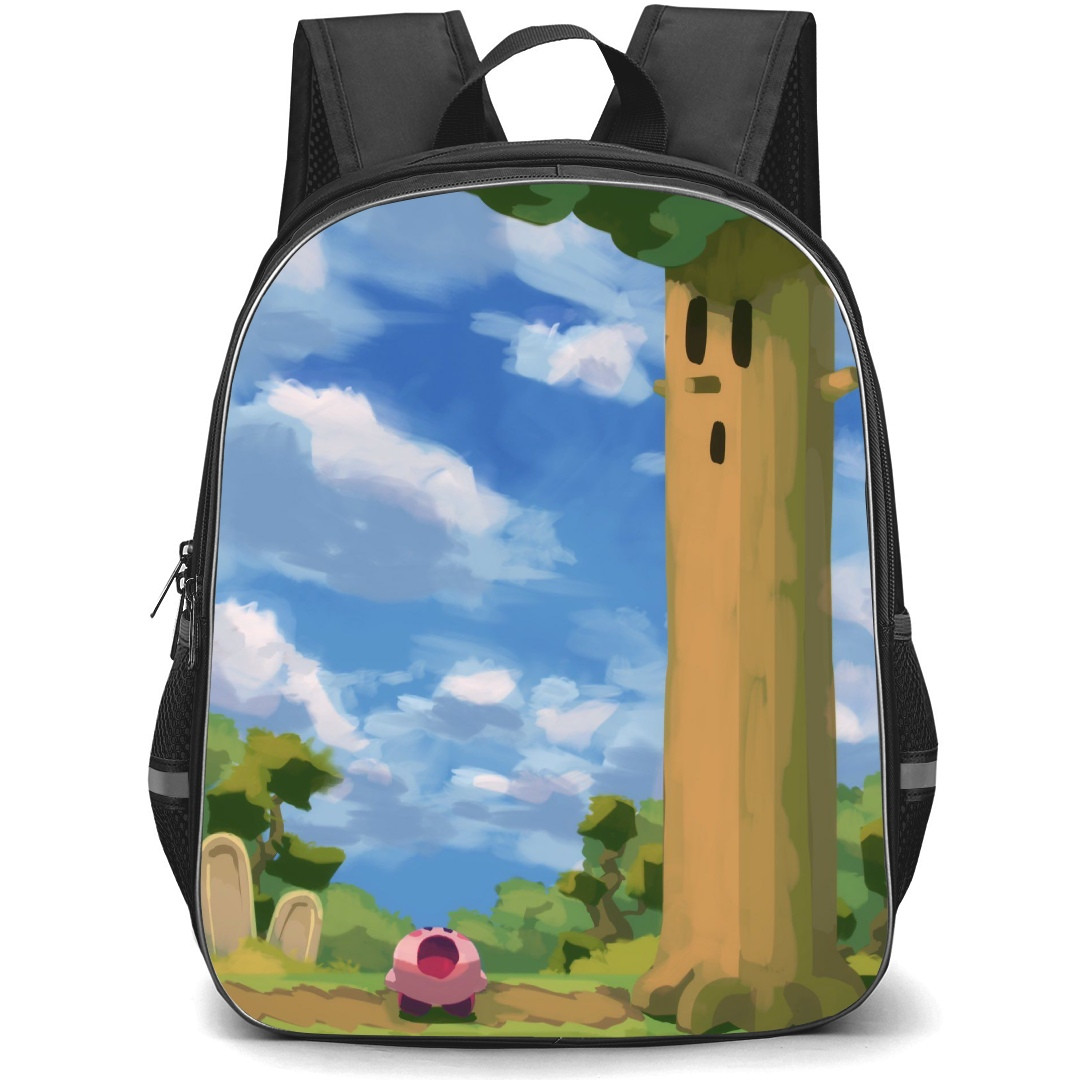 Kirby Backpack StudentPack - Kirby Whispy Woods Watercolor