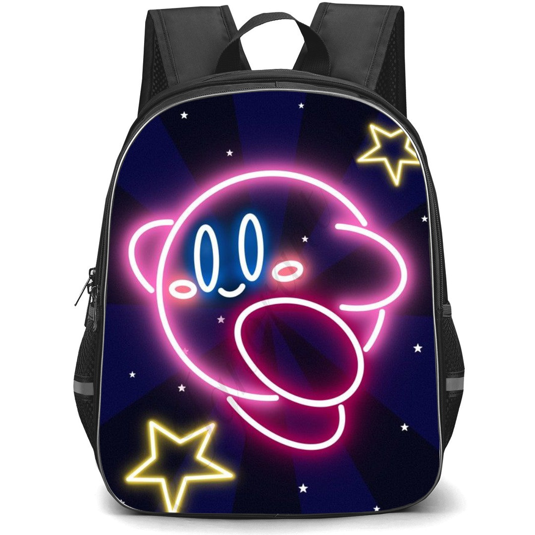 Kirby Backpack StudentPack - Kirby Neon Art