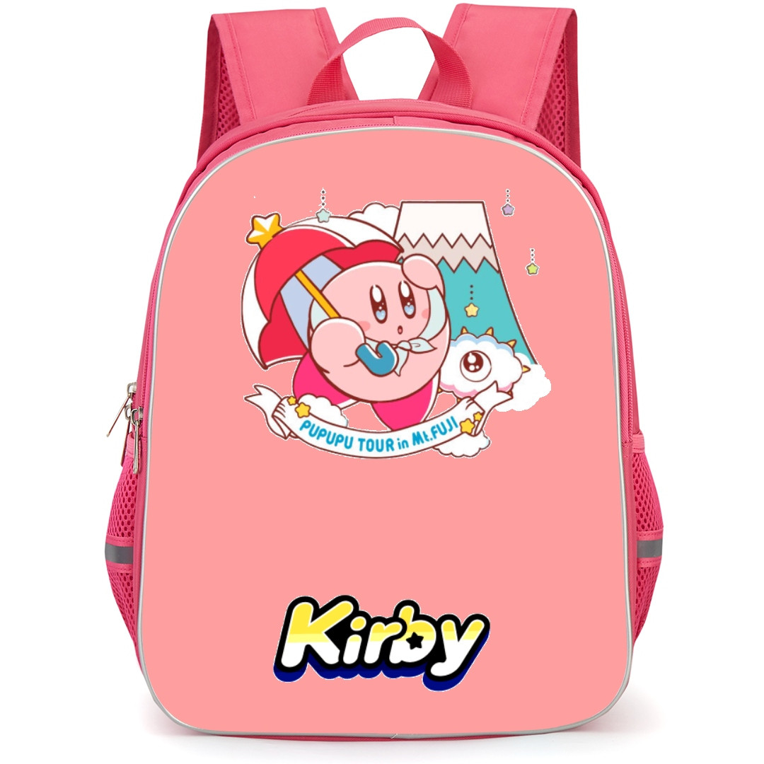 Kirby Backpack StudentPack - Kirby Pupupu Tour In Mt. Fuji Sticker
