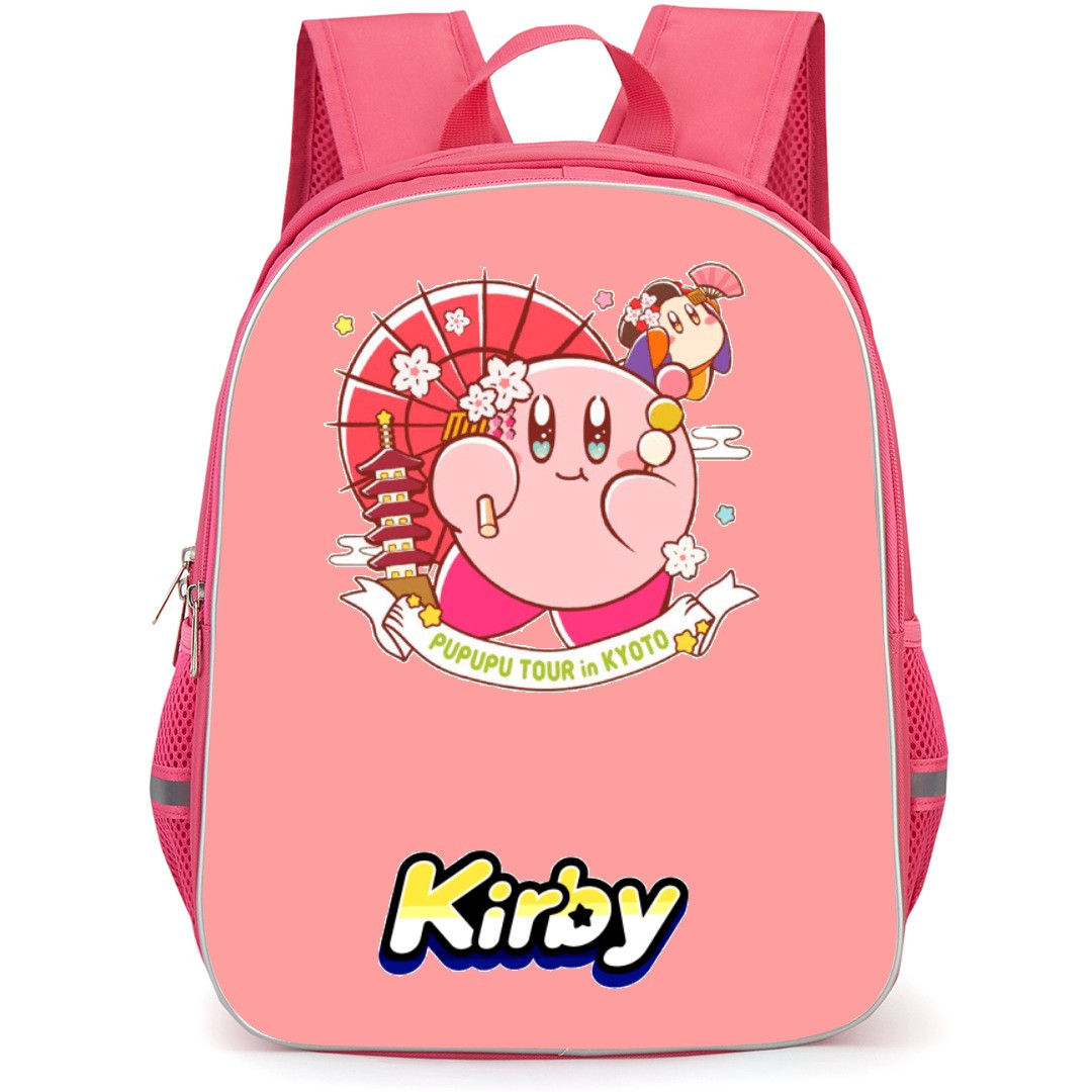 Kirby Backpack StudentPack - Kirby Pupupu Tour In Kyoto Sticker