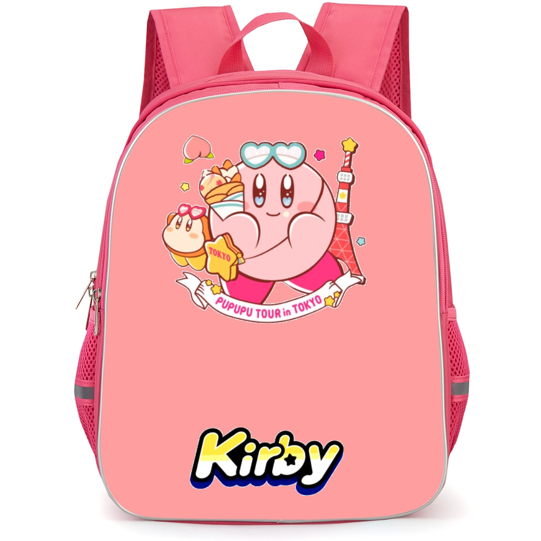 Kirby Backpack StudentPack - Kirby Pupupu Tour In Tokyo Sticker