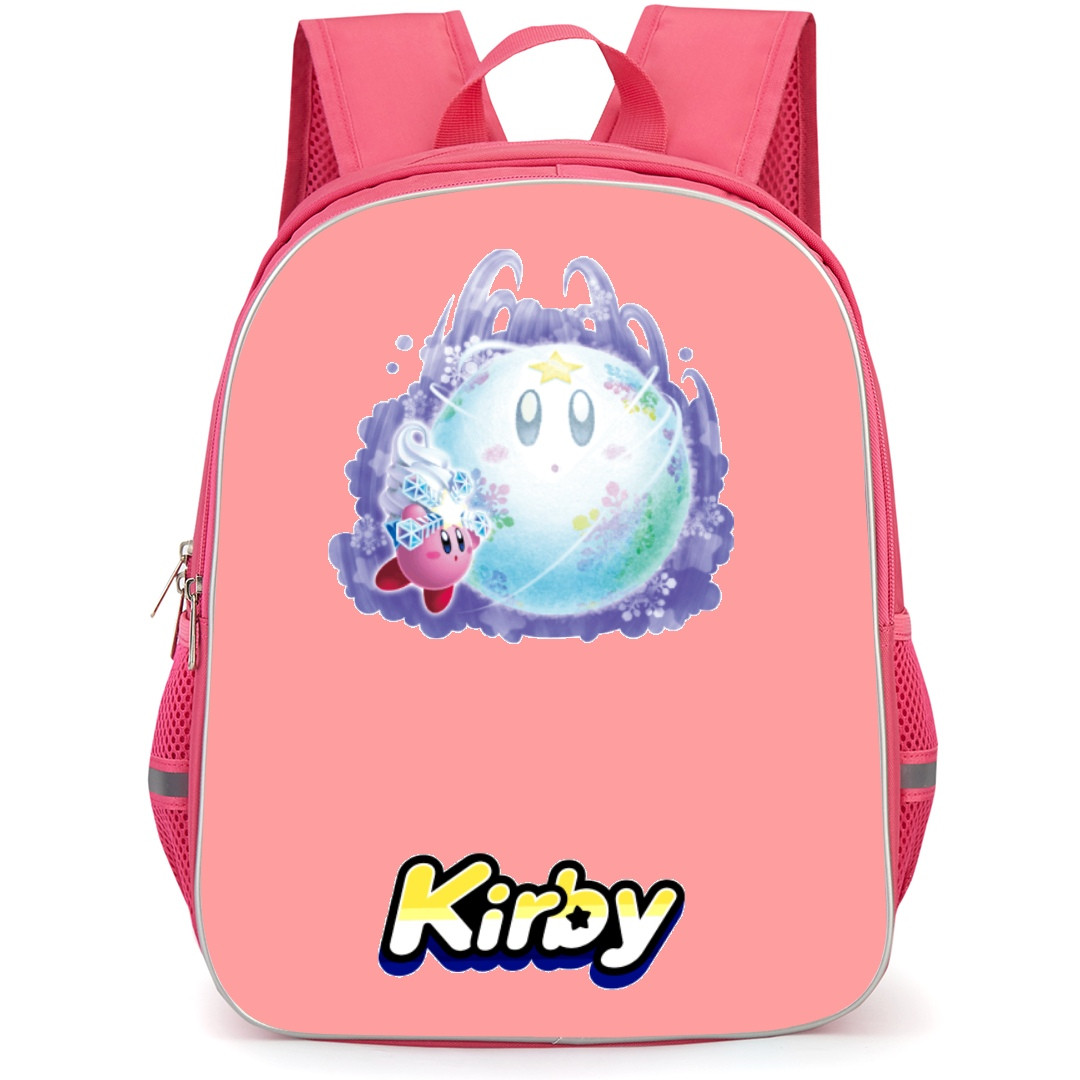 Kirby Backpack StudentPack - Snow Bowl Kirby Sticker