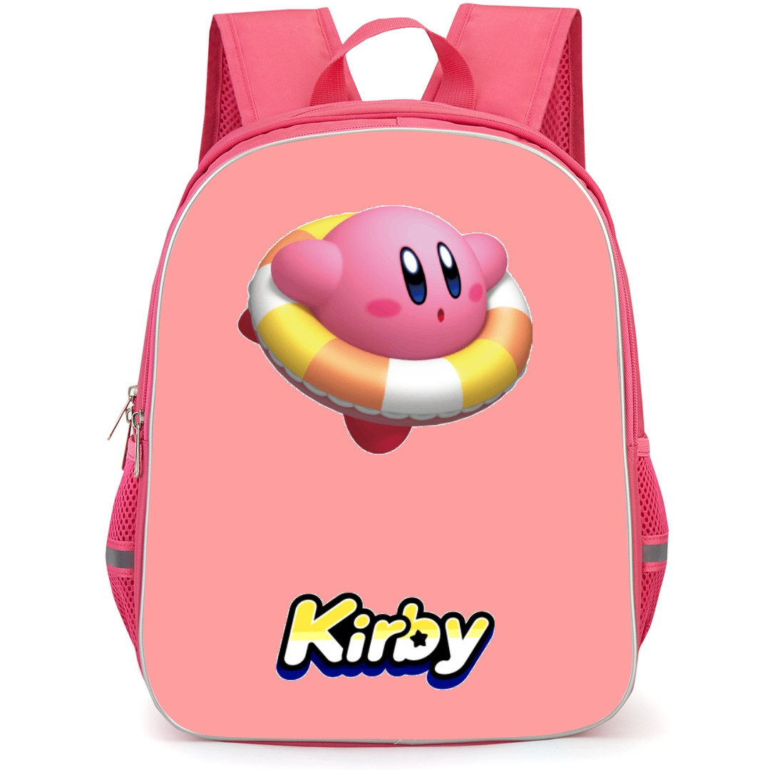 Kirby Backpack StudentPack - Kirby Swimming Sticker