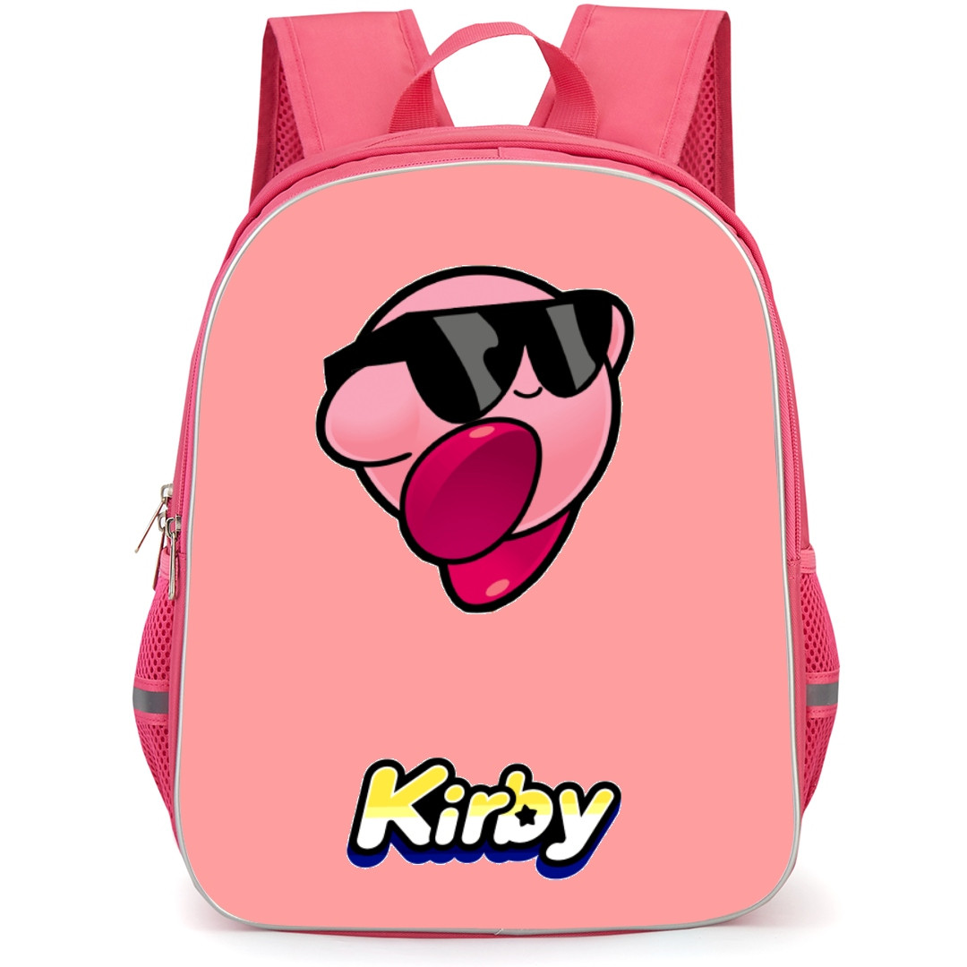 Kirby Backpack StudentPack - Kirby Wearing Sunglasses Sticker