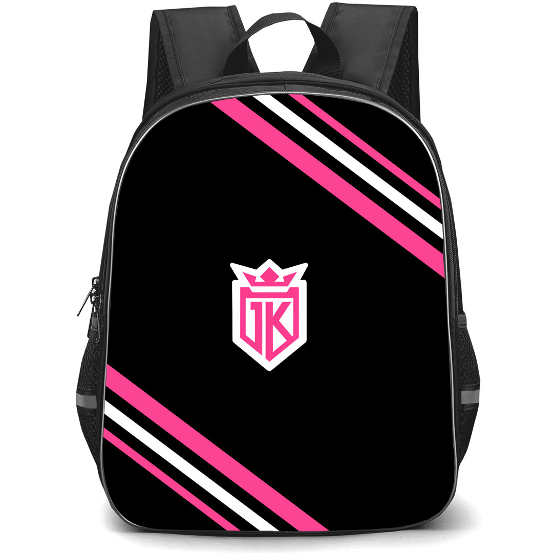 1K FC Backpack School Bag StudentPack - 1K FC Large Logo With Stripe