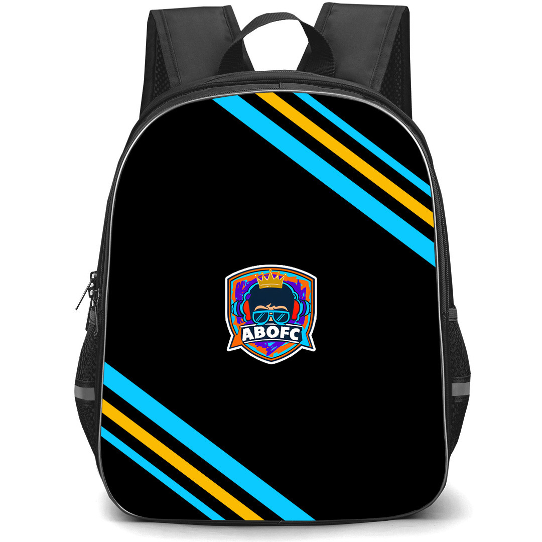 ABO FC Backpack School Bag StudentPack - ABO FC Large Logo With Stripe