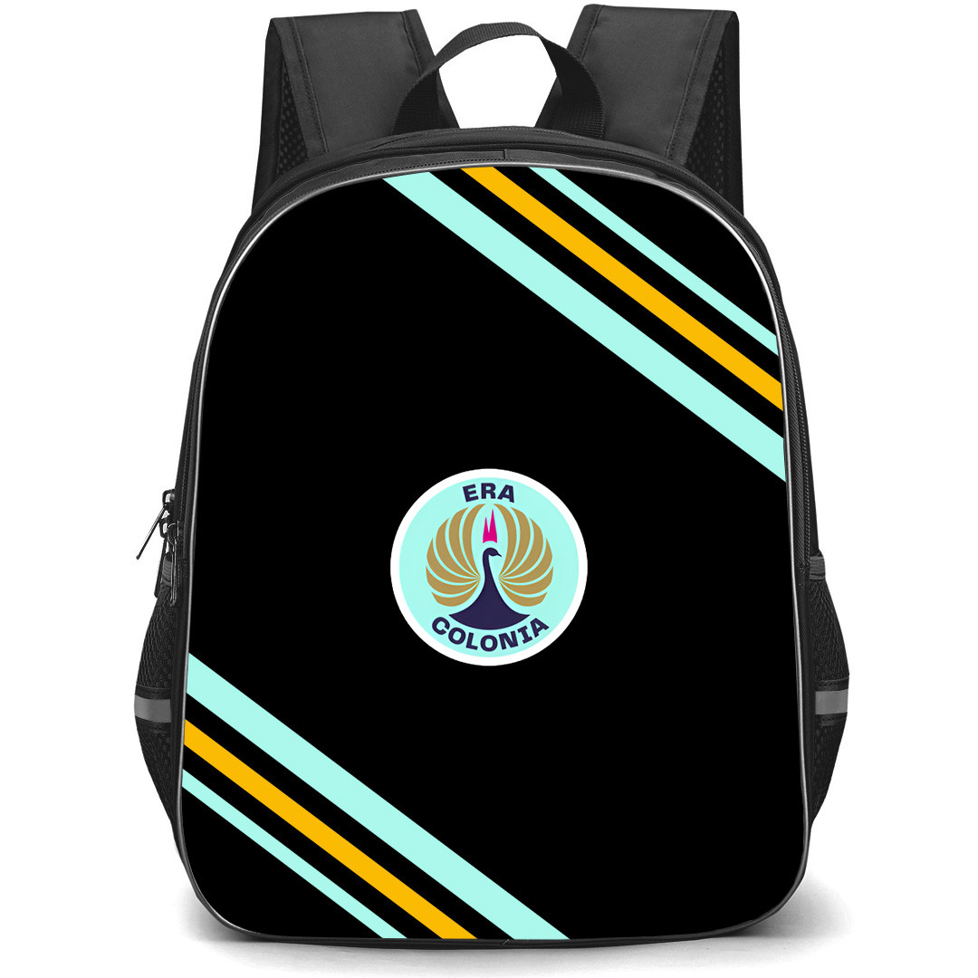 ERA Colonia Backpack School Bag StudentPack - ERA Colonia Large Logo With Stripe