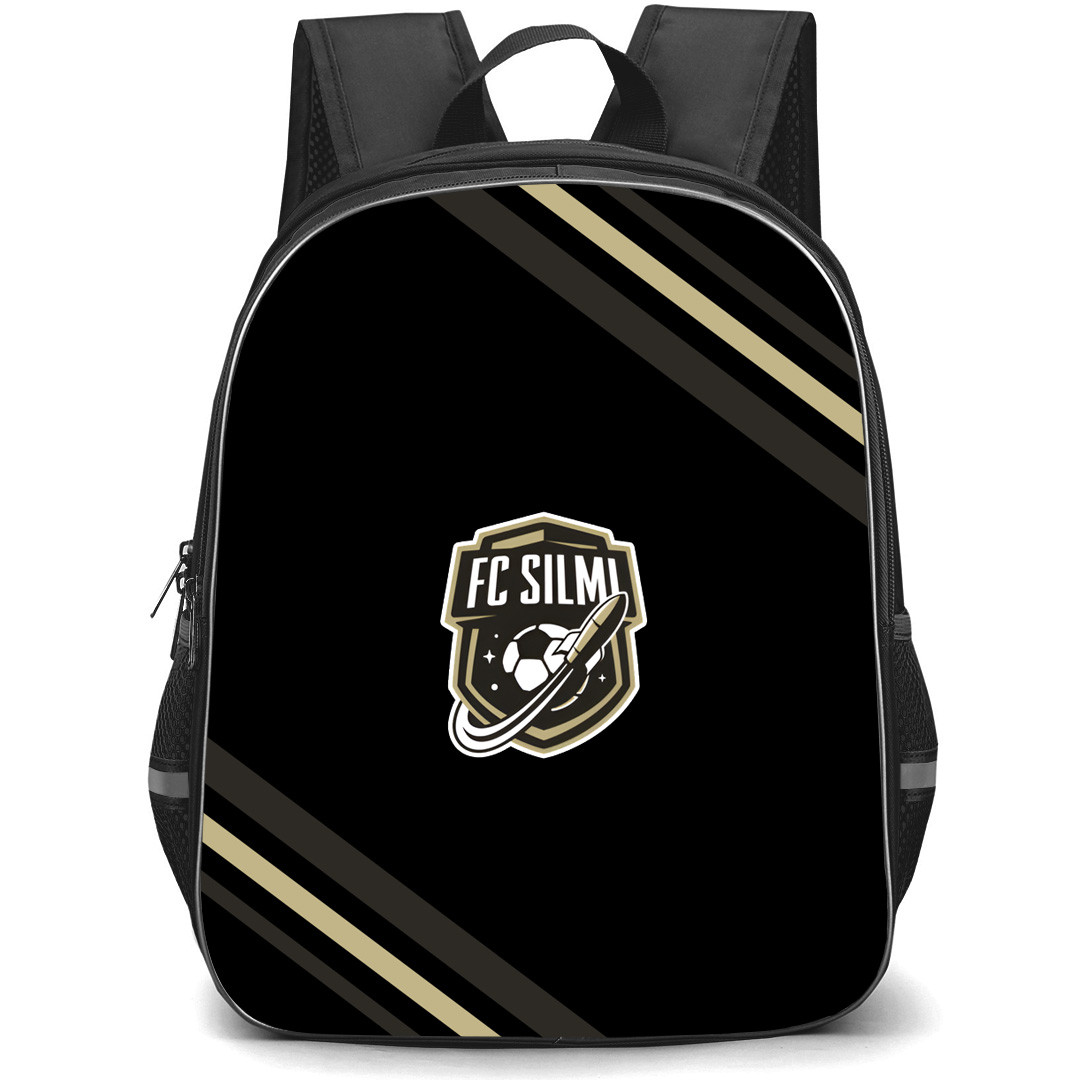 FC Silmi Backpack School Bag StudentPack - FC Silmi Large Logo With Stripe