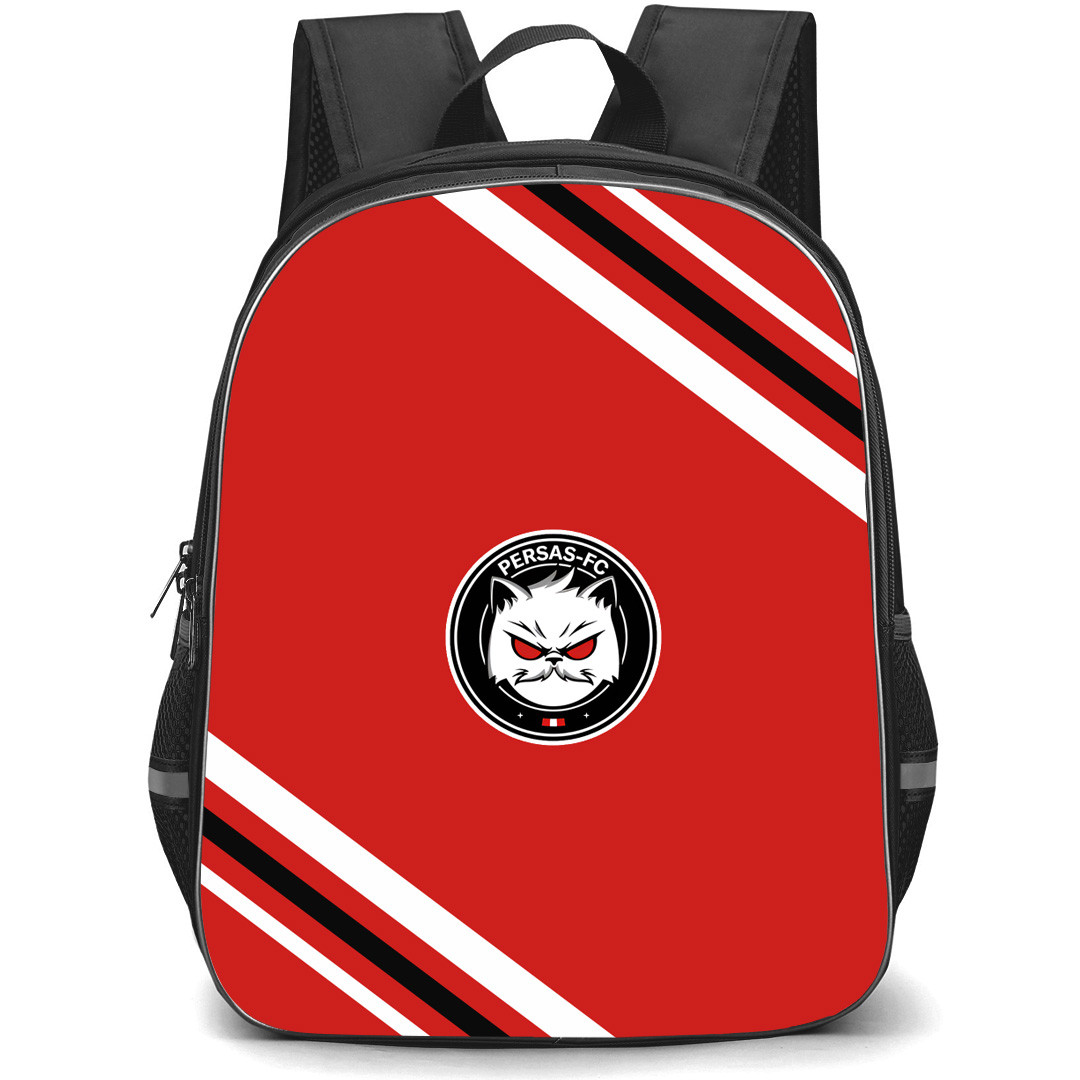 Persas FC Backpack School Bag StudentPack - Persas FC Large Logo With Stripe