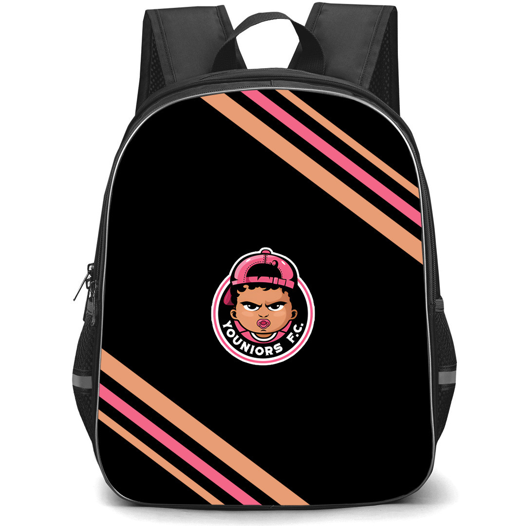 Youniors F.C. Backpack School Bag StudentPack - Youniors F.C. Large Logo With Stripe