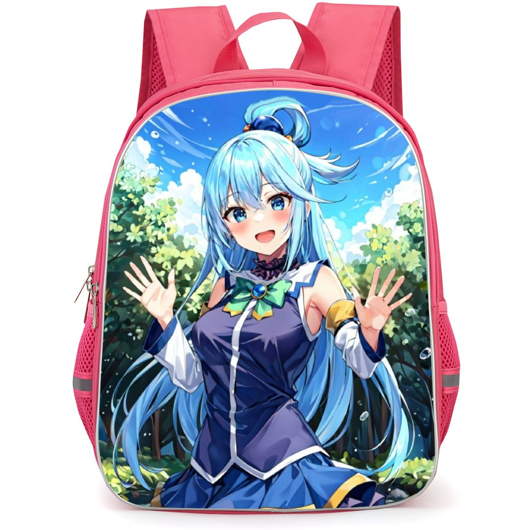 KonoSuba Aqua Backpack StudentPack - Aqua Lake Portrait