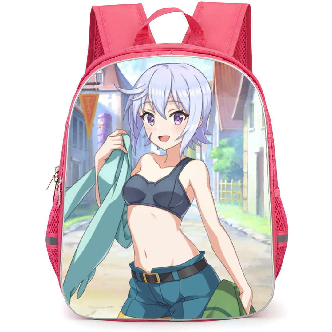 KonoSuba Chris Backpack StudentPack - Chris Hold Blue Scarf Portrait