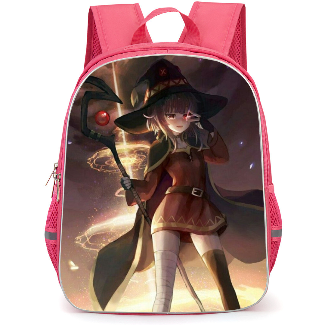 KonoSuba Megumin Backpack StudentPack - Megumin Storm Background Portrait