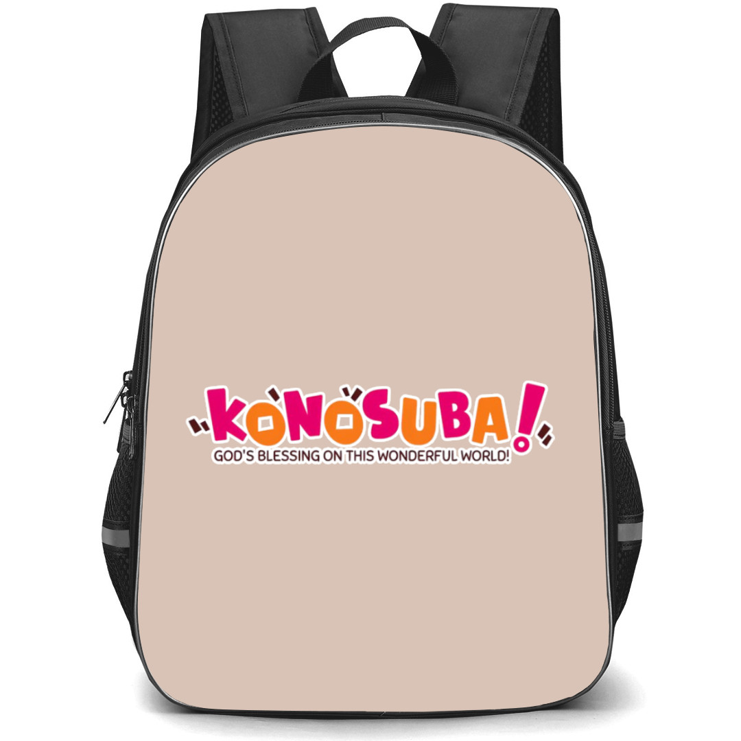 KonoSuba Backpack StudentPack - Konosuba Word Art