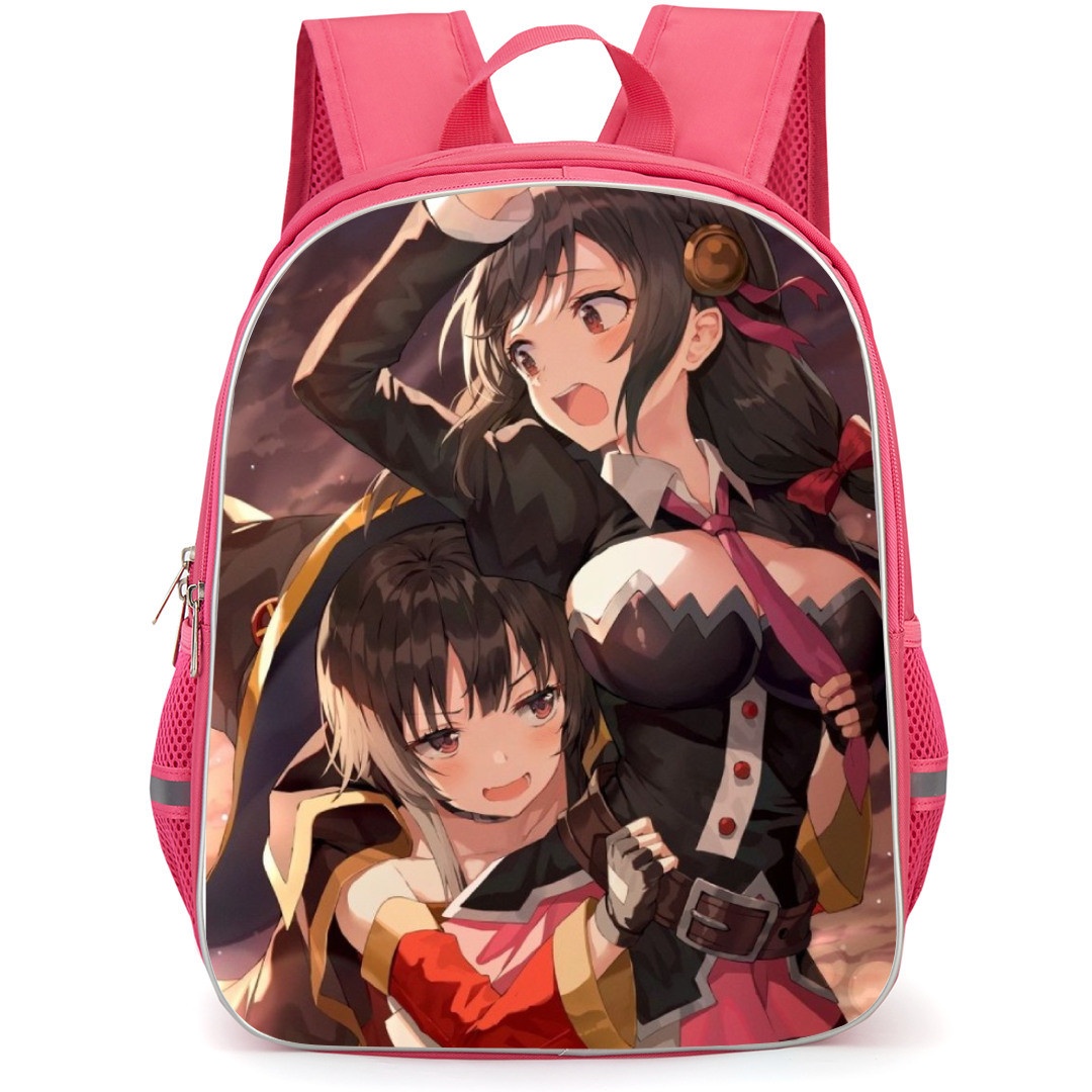 KonoSuba Yunyun Backpack StudentPack - Yunyun Hold Belt Of Megumin Portrait