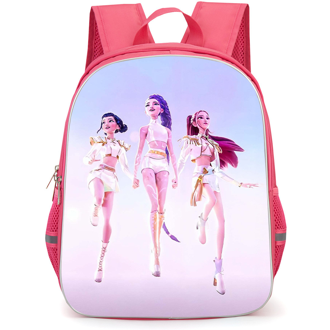 Kpop Demon Hunters Backpack School Bag StudentPack - Kpop Demon Hunters CD Cover