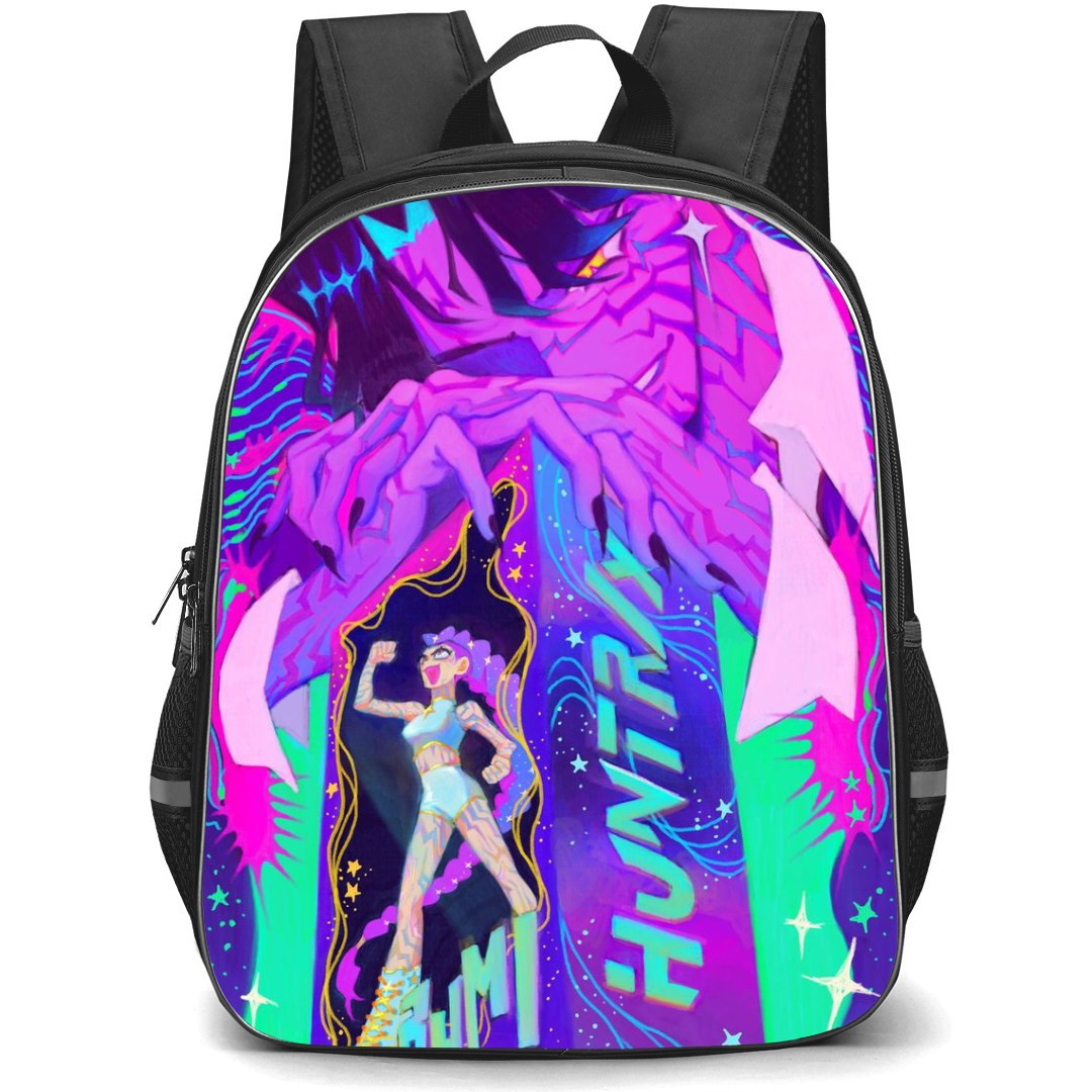 K-Pop Demon Hunters Backpack StudentPack - Character Cartoon Art Illustration Art Jinu Rumi