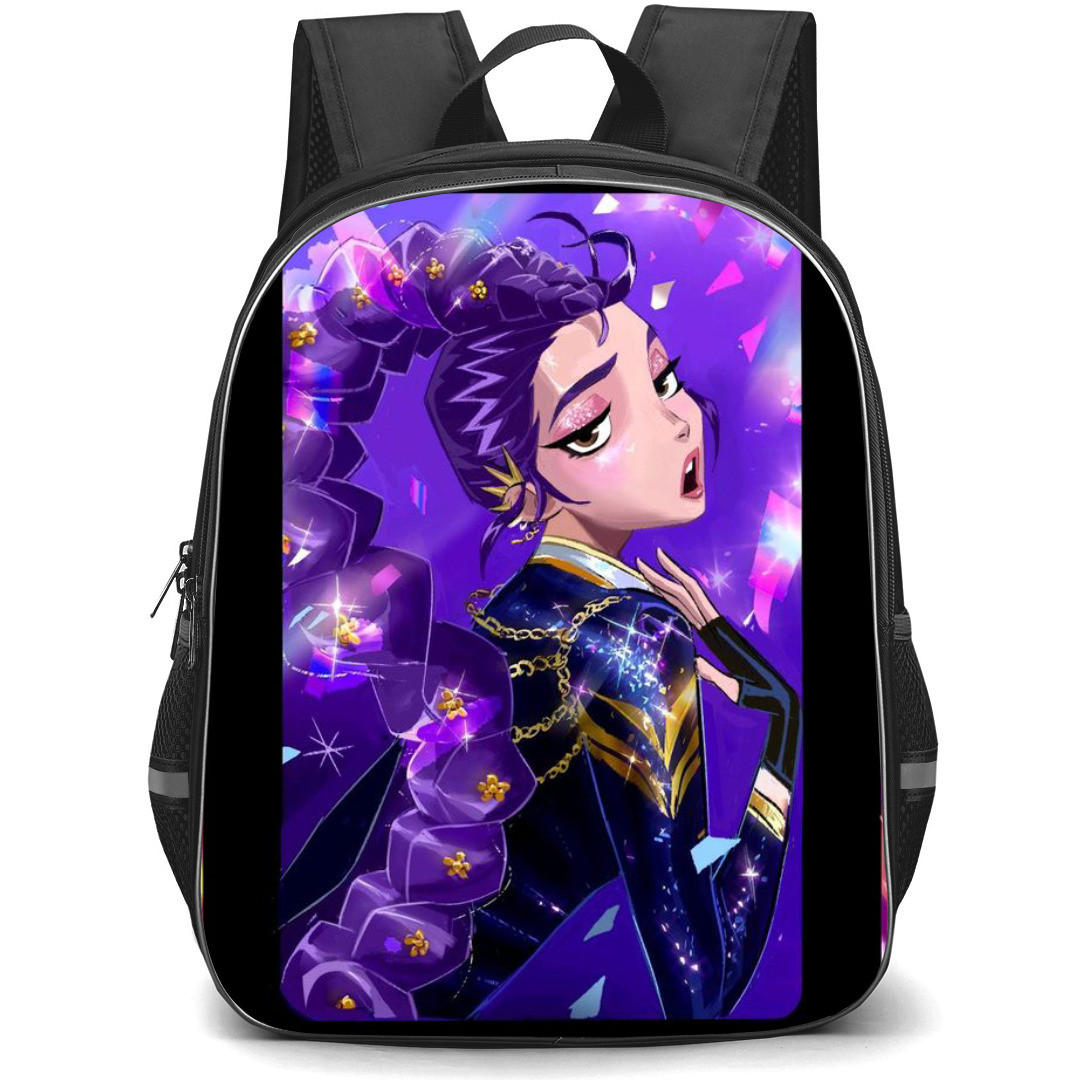K-Pop Demon Hunters Backpack StudentPack - Character Illustration Art Cartoon Art Huntrix