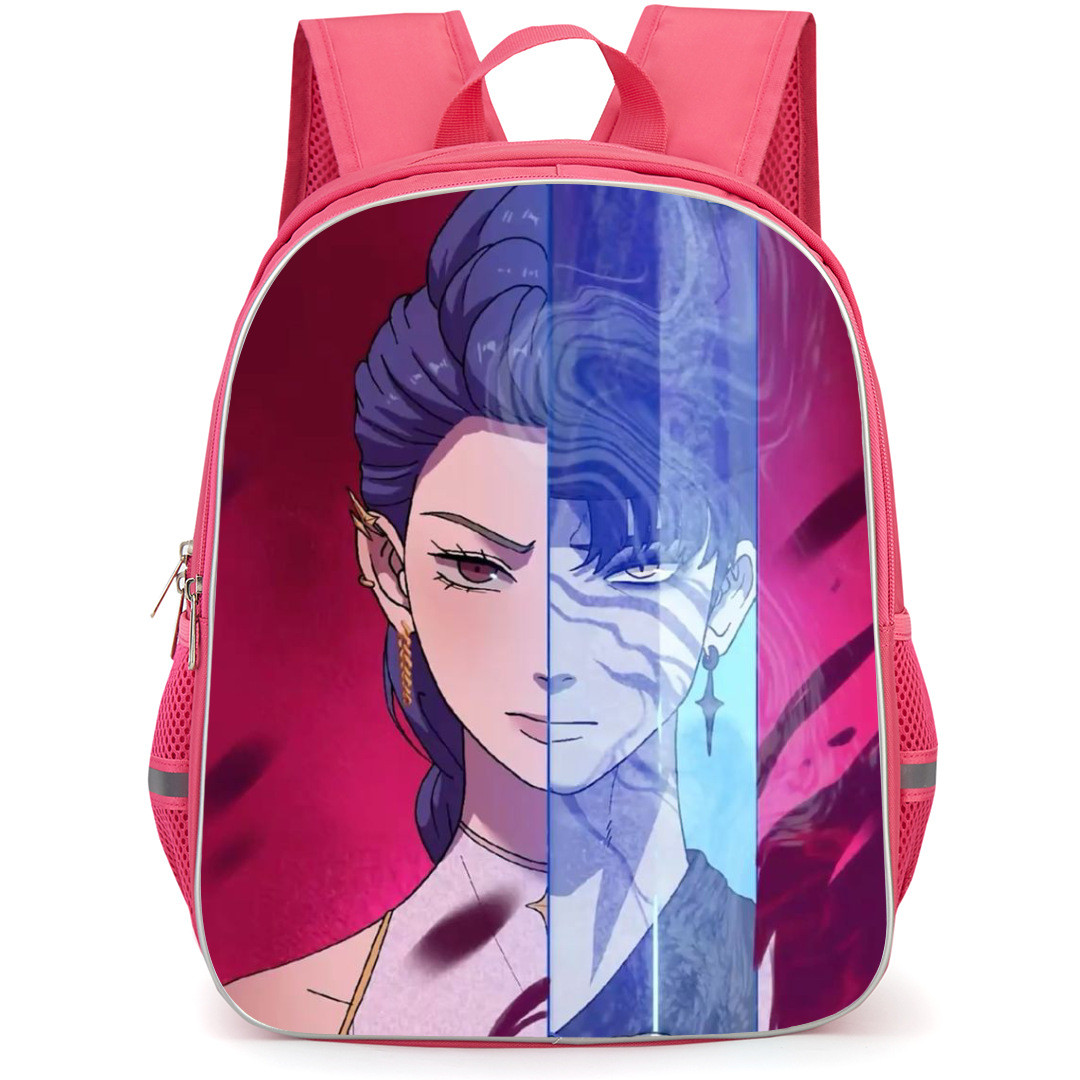 K-Pop Demon Hunters Backpack StudentPack - Character Illustration Art Jinu Rumi Reflection