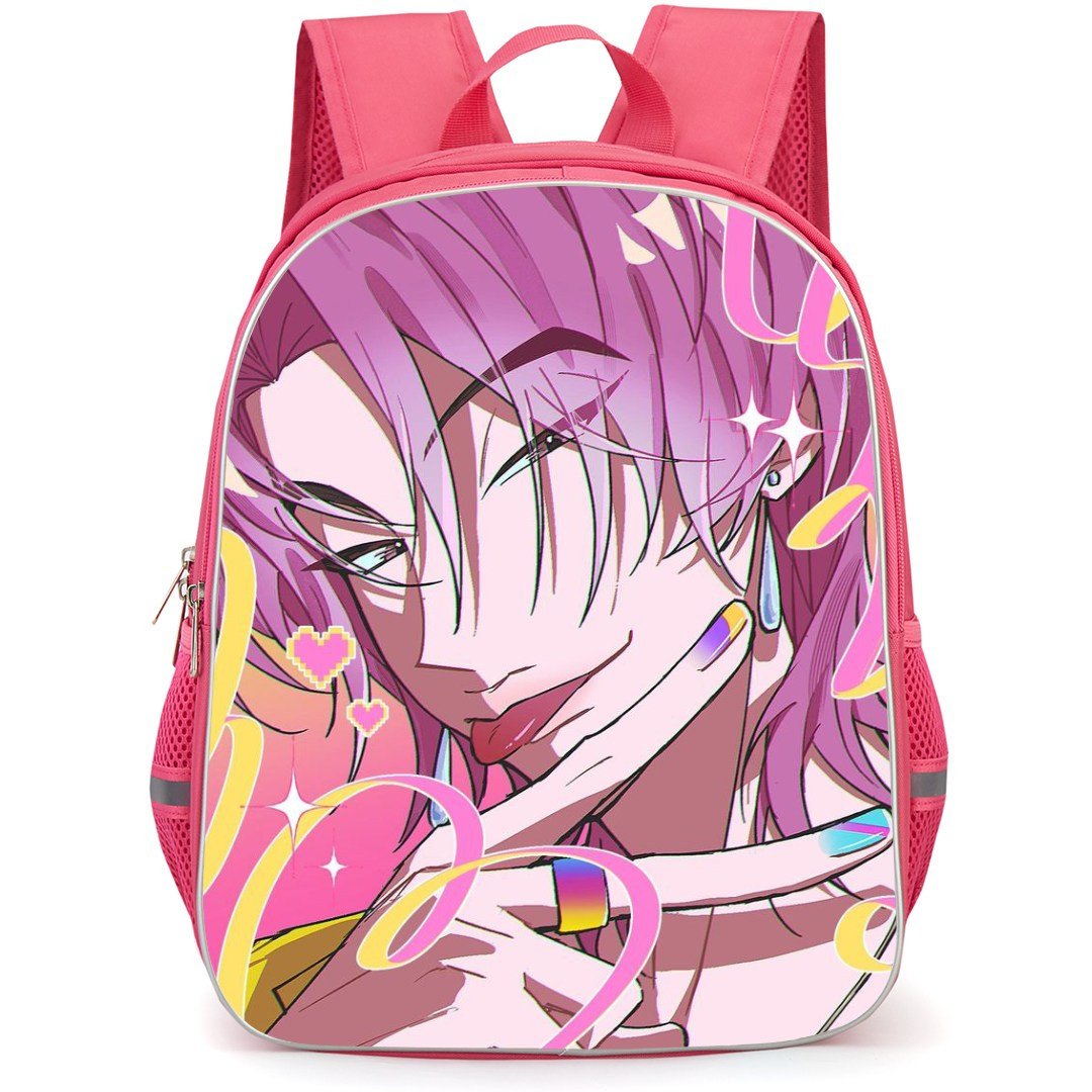 K-Pop Demon Hunters Saja Backpack StudentPack - Avatar Side Portrait Illustration Art