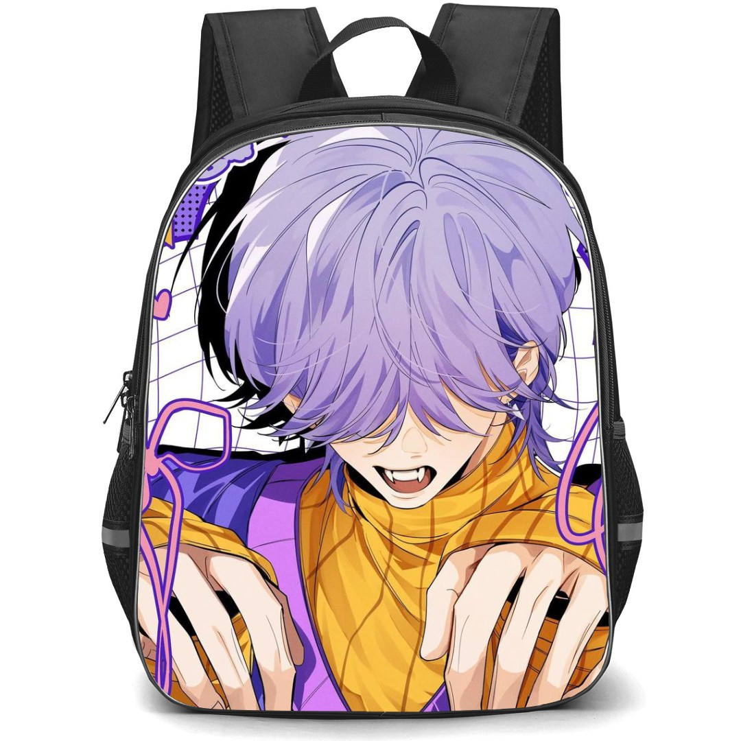 K-Pop Demon Hunters Saja Backpack StudentPack - Mystery Avatar Portrait Illustration Art