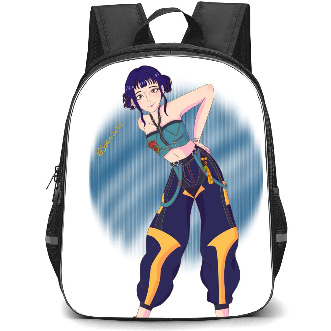 K-Pop Demon Zoey Hunters Backpack StudentPack - Avatar Illustration Cartoon Art