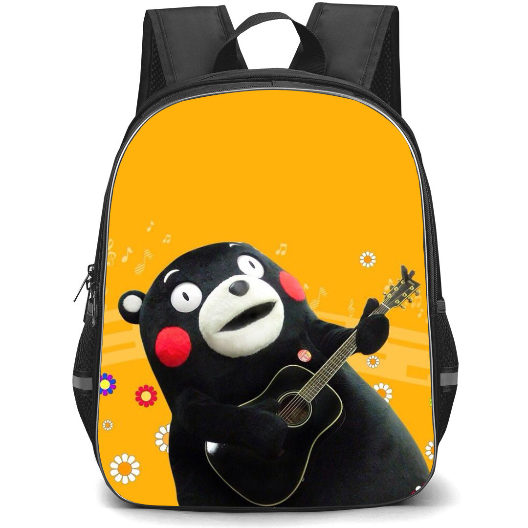 Kumamon Backpack StudentPack - Kumamon Enjoy the Playing Guitar