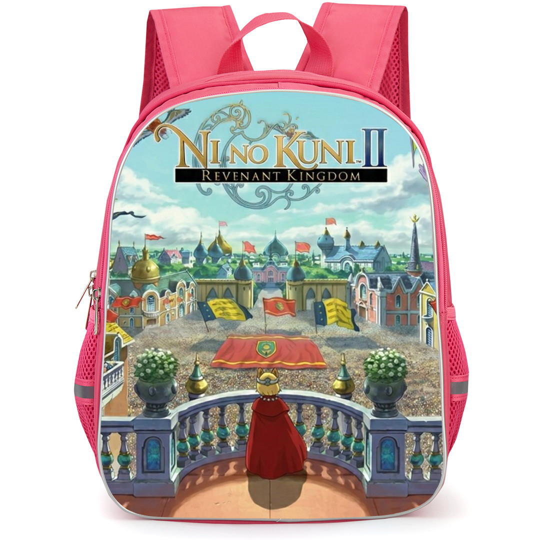 Ni No Kuni Backpack School Bag StudentPack - Ni No Kuni Revenant Kingdom Cover Art