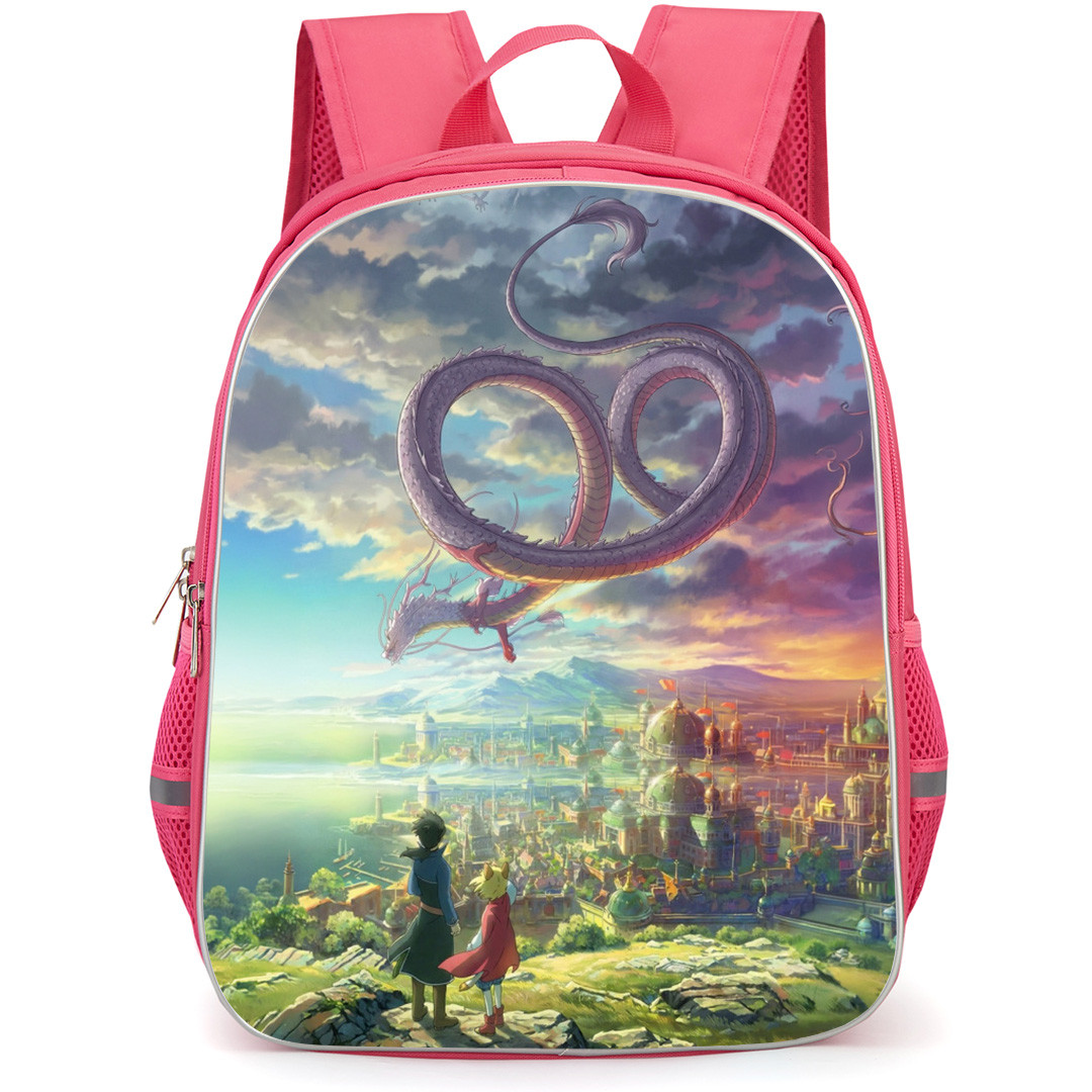 Ni No Kuni Backpack School Bag StudentPack - Ni No Kuni Scenery Game Poster