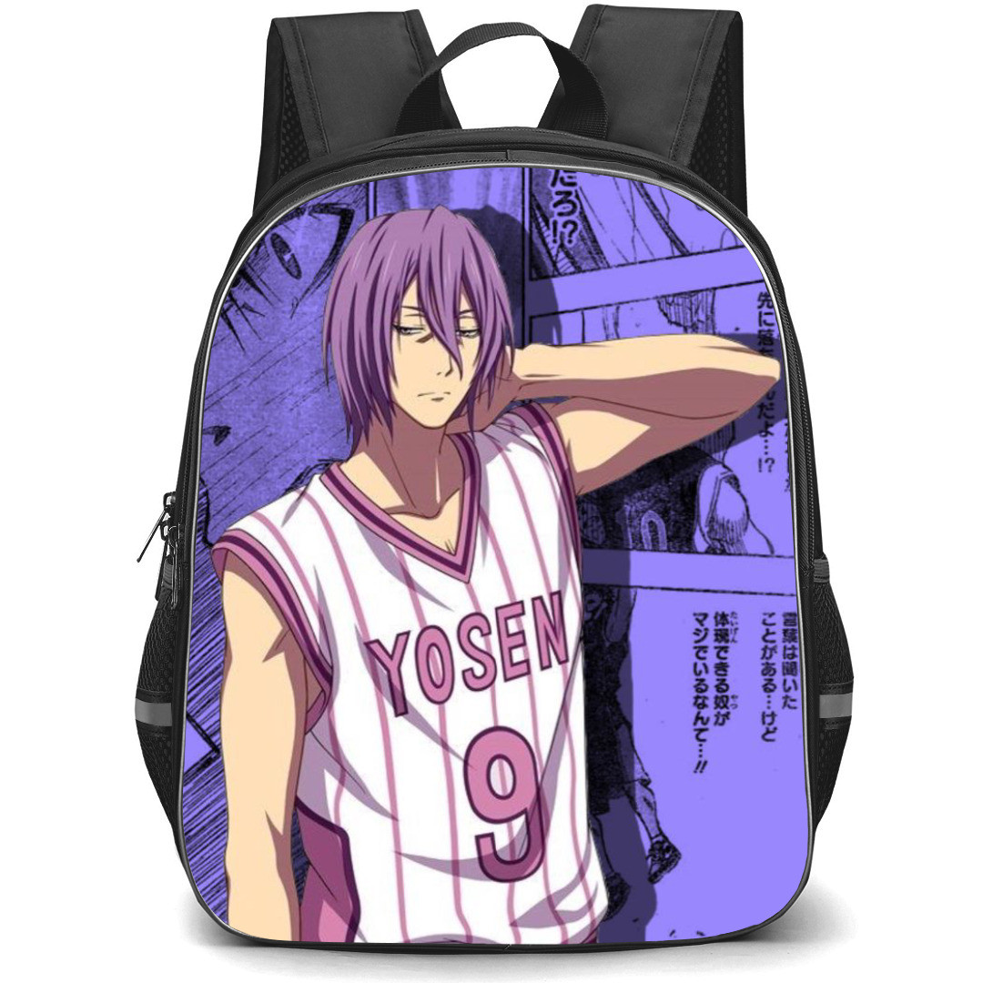 Kuroko's Basketball Murasakibara Atsushi Backpack StudentPack - Murasakibara Atsushi Collage